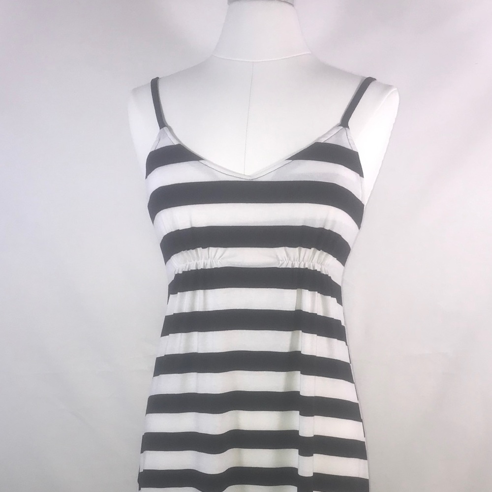 Black & White Striped Dress
